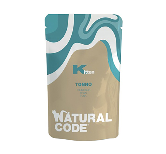 Natural Code Kitten Φακελάκι Τόνος 70gr