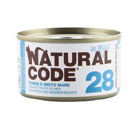 Natural Code Adult Cat Τόνος & Θαλασσινά 85gr