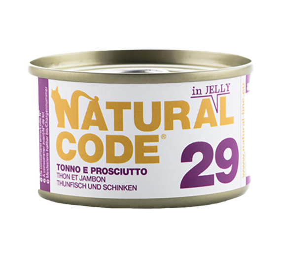 Natural Code Adult Cat Τόνος & Προσούτο 85gr