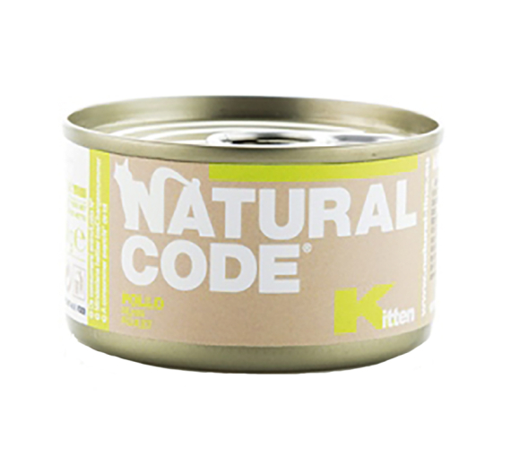 Natural Code Kitten Κοτόπουλο 85gr