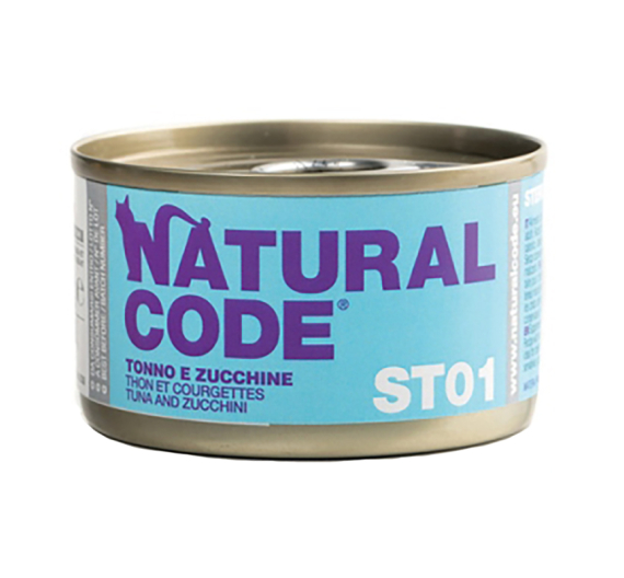 Natural Code Sterilised Τόνος & Κολοκύθι 85gr
