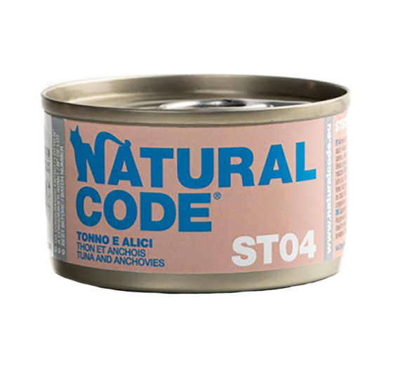 Natural Code Sterilised Τόνος & Γαύρος 85gr