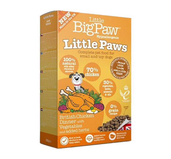 Little Big Paw Small & Toy Breed Chicken 800gr