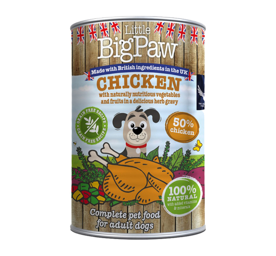 Little Big Paw Dog Can Chicken 390gr