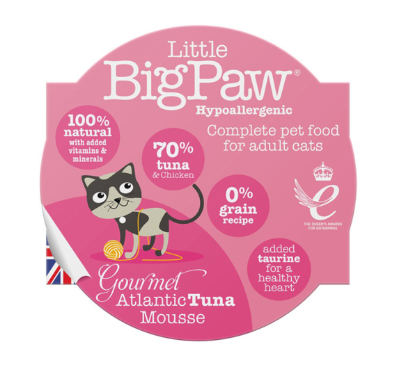 Little Big Paw Cat Adult Tuna Mousse 85gr