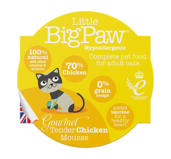 Little Big Paw Cat Adult Chicken Mousse 85gr