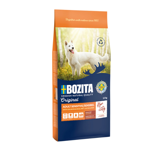 Bozita Original Adult Sensitive Skin & Coat 12kg