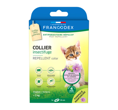 Francodex Αντιπαρασιτικό Περιλαίμιο - Κολάρο για Ανήλικες Γάτες 35cm