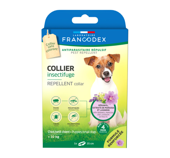 Francodex Αντιπαρασιτικό Περιλαίμιο - Κολάρο 35cm για Σκύλους έως 10kg
