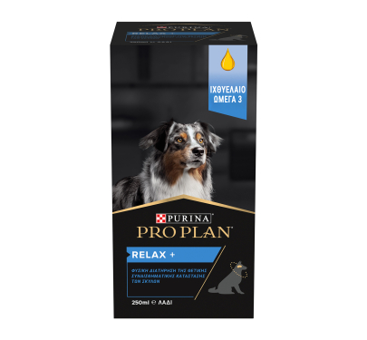 Purina Pro Plan Dog Relax+ Συμπλήρωμα Διατροφής σε Έλαιο 250ml