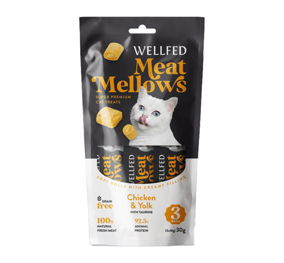 Wellfed Meat Mellows Chicken & Yolk 30gr