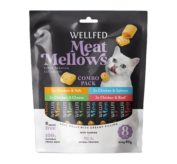 Wellfed Meat Mellows Mix Tastes 80gr