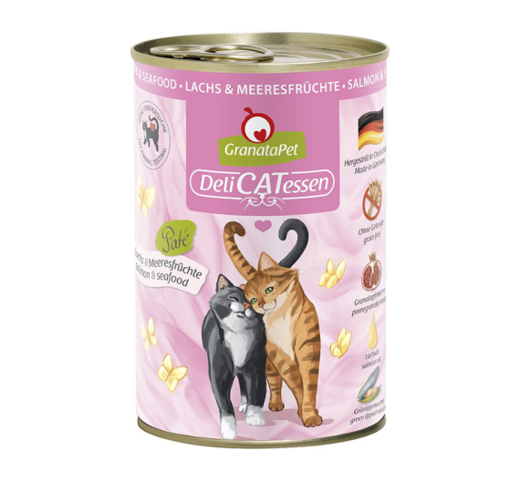 GranataPet Delicatessen Pate Salmon & Seafood 800gr