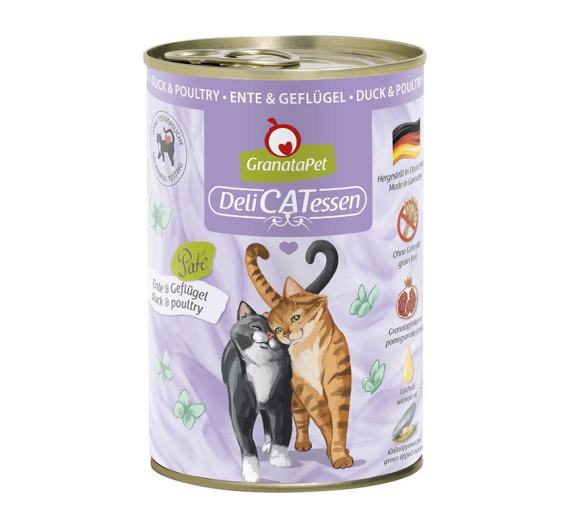 GranataPet Delicatessen Pate Duck & Poultry 800gr