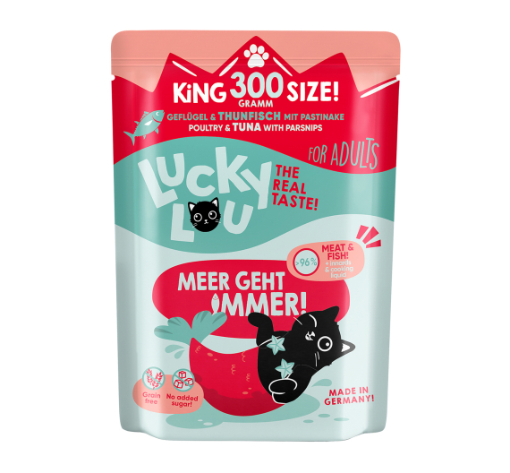 Lucky Lou LifeStage Adult Πουλερικά & Τόνος 300gr