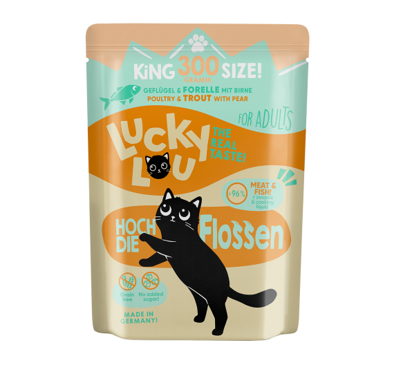 Lucky Lou LifeStage Adult Πουλερικά & Πέστροφα 300gr
