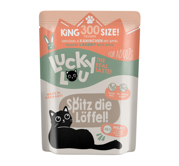 Lucky Lou LifeStage Adult Πουλερικά & Κουνέλι 300gr