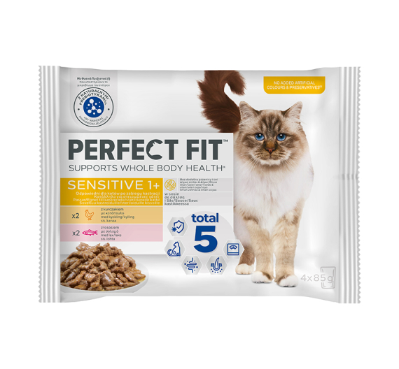 Perfect Fit Sterilised Sensitive Mix 4x85gr