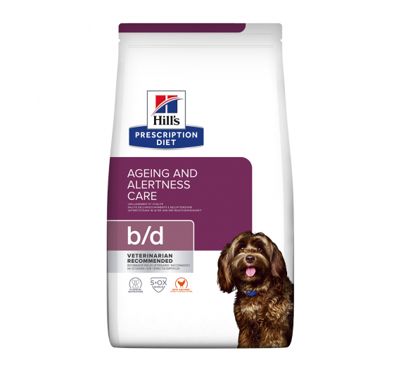 Hill's PD Canine b/d Ageing & Alertness Care με Κοτόπουλο 12kg