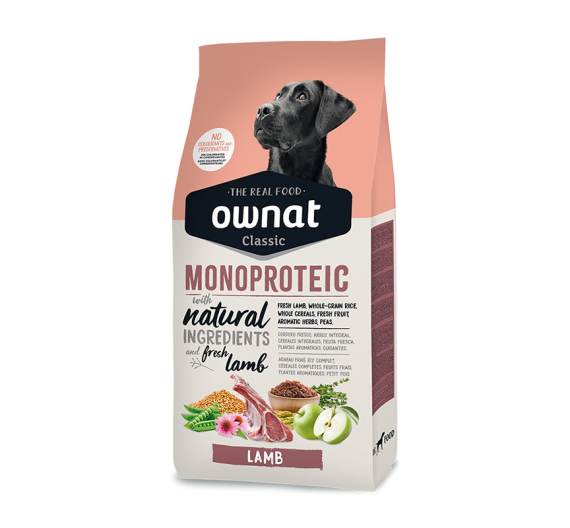 Ownat Classic Dog Monoproteic Αρνί 4kg