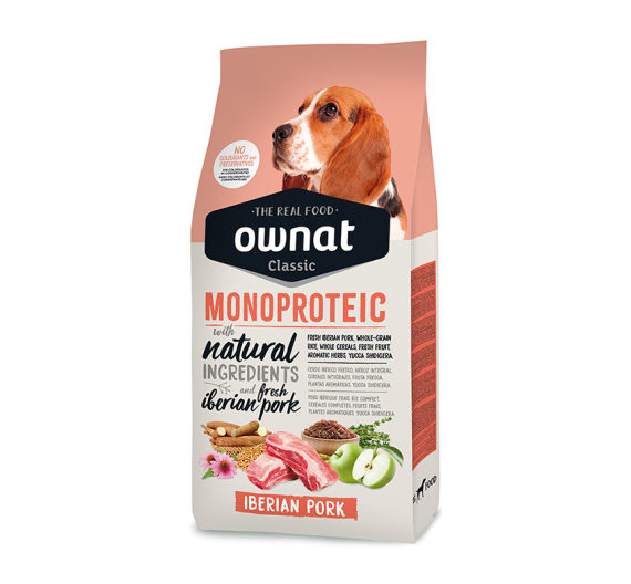 Ownat Classic Dog Monoproteic Χοιρινό 4kg