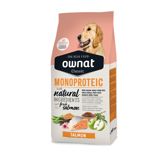 Ownat Classic Dog Monoproteic Σολομός 12kg