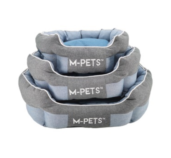 M-Pets Κρεβάτι Σκύλου-Γάτας Eco Cushion Μπλε