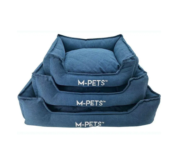 M-Pets Κρεβάτι Σκύλου-Γάτας Earth Eco Cushion Μπλε