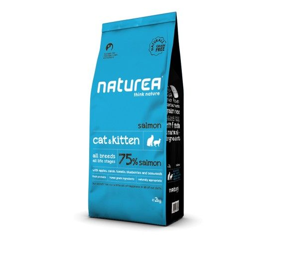 Naturea Naturals Cat & Kitten Salmon 2kg Naturea Naturals Cat & Kitten Salmon 2kg