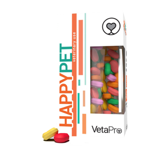 VetaPro Happy Pet Adult 60tabs