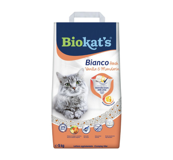 Biokat's Bianco με Άρωμα Βανίλια & Μανταρίνι