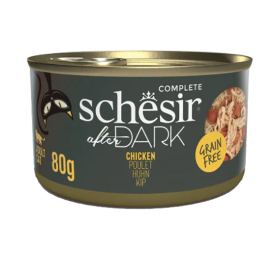 Schesir Cat After Dark Wholefood Κοτόπουλο 80gr