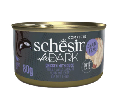 Schesir Cat After Dark Pate Κοτόπουλο με Πάπια 80gr