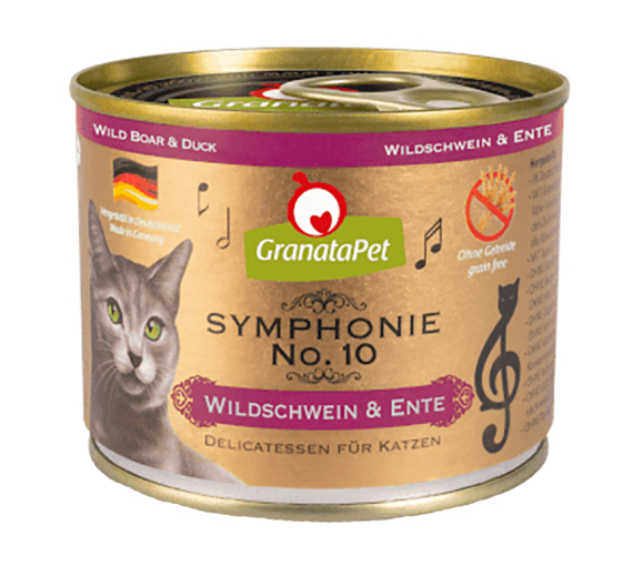 GranataPet Symphonie No. 10 Wild Boar & Duck 200gr