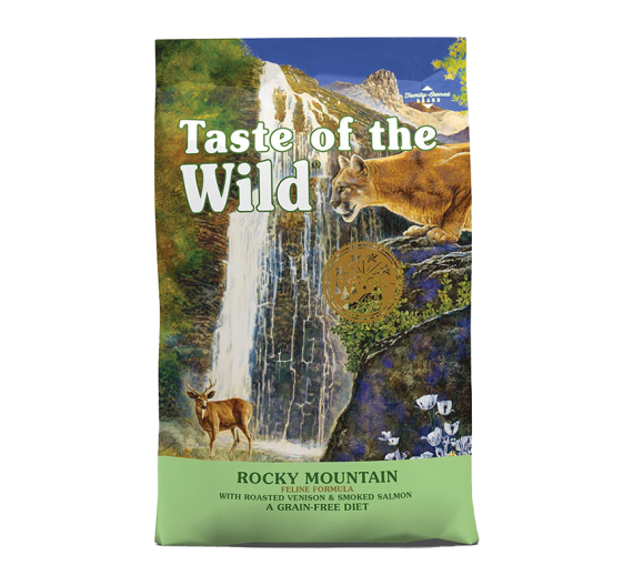Taste of the Wild Cat Rocky Mountain Ελάφι & Σολομός 2kg