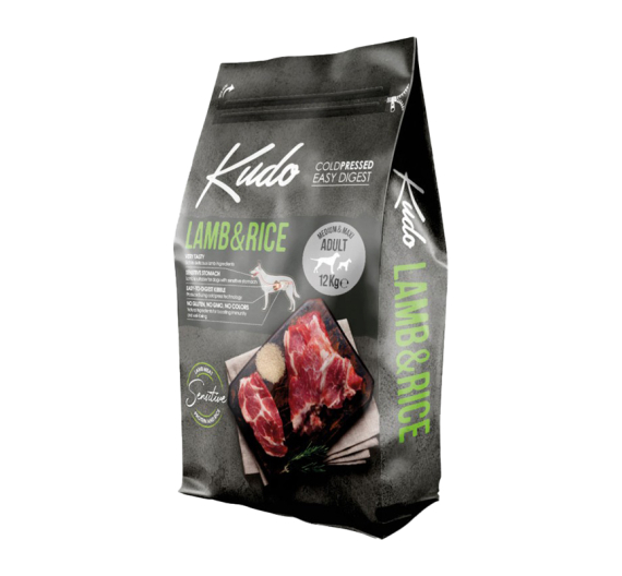 Kudo Adriatic Lamb & Rice Medium & Maxi Adult 12kg