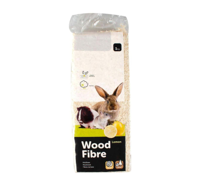 Flamingo Wood Shavings Lemon Scent Πριονίδι με Άρωμα Λεμόνι 1kg