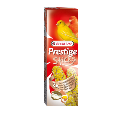 Versele Laga Prestige Sticks Canaries Eggs & Oyster Shells 2x30gr