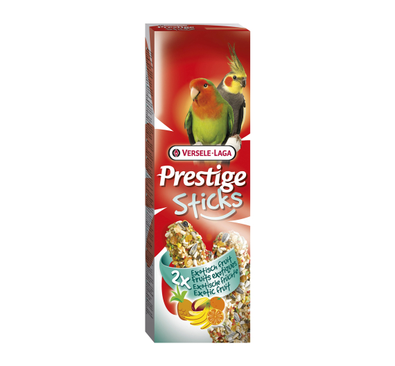 Versele Laga Prestige Sticks Big Parakeets Exotic Fruit 2x70gr