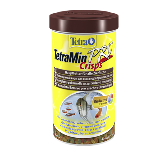 Tetra Min Pro Crisps Τροφή για Τροπικά Ψάρια σε Τραγανές Νιφάδες 55g/250ml