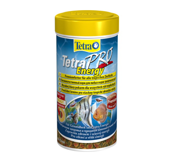 Tetra Pro Energy Crisps Τροφή για Τροπικά Ψάρια σε Τραγανές Νιφάδες 20g/100ml