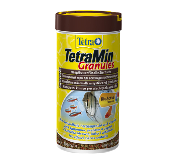 Tetra Min Granules Τροφή για Τροπικά Ψάρια σε Κόκκους 100g/250ml