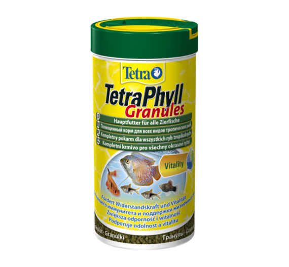Tetra Spirulina Granules Τροφή για Τροπικά Ψάρια σε Κόκκους 90g/250ml