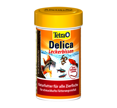 Tetra Delica Blood Worms  Λιχουδιές για Τροπικά Ψάρια 100ml/8g