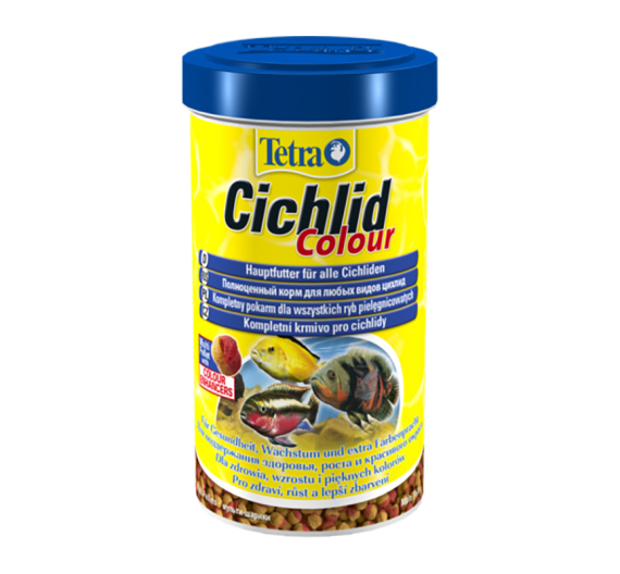 Tetra Cichlid Colour Granules Τροφή για Κιχλίδες σε Κόκκους 500ml/165g