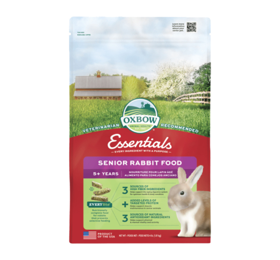 Oxbow Essentials Τροφή για Κουνέλια Senior Rabit 1.81kg