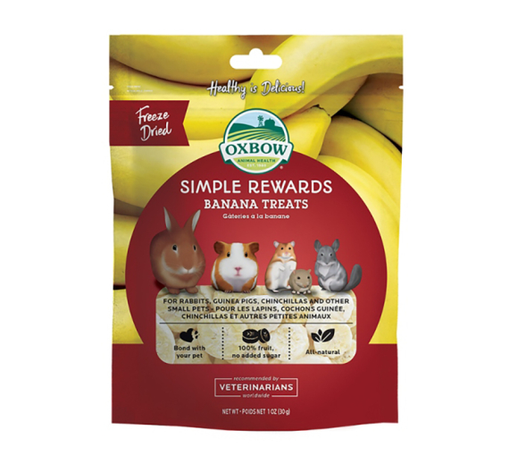 Oxbow Λιχουδιές Simple Rewards Μπανάνα 30gr