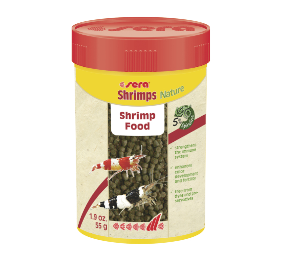 Sera Shrimps Natural Τροφή για Γαρίδες σε Κόκκους 100ml