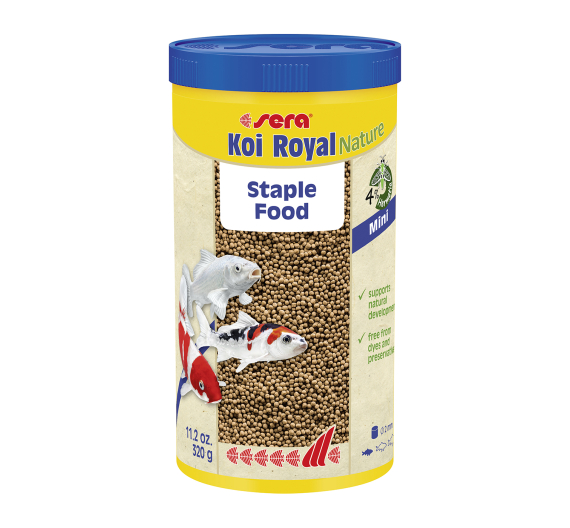 Sera Koi Royal Nature Mini Τροφή για Koi σε Κόκκους 1000ml