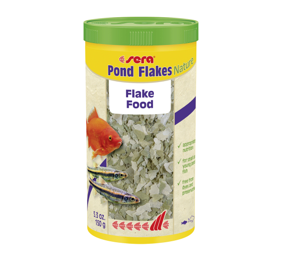 Sera Pond Flakes Nature Τροφή για Ψάρια Λίμνης σε Νιφάδες 1000ml